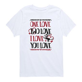 Boys 8-20 Dr. Seuss One Love Two Love Graphic Tee