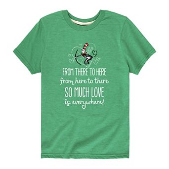 Boys 8-20 Dr. Seuss Love Is Everywhere Graphic Tee