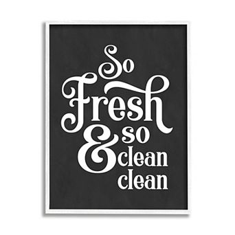 Stupell Home Decor So Fresh So Clean Laundry Vintage Wall Art