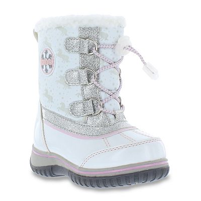 Toddler girl waterproof snow boots hotsell