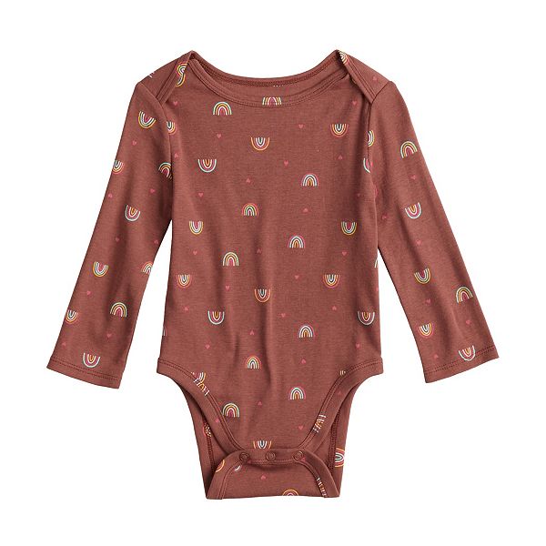 Baby Girl Jumping Beans® Floral Bodysuit