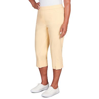 Petite Alfred Dunner Allure Capri Pants