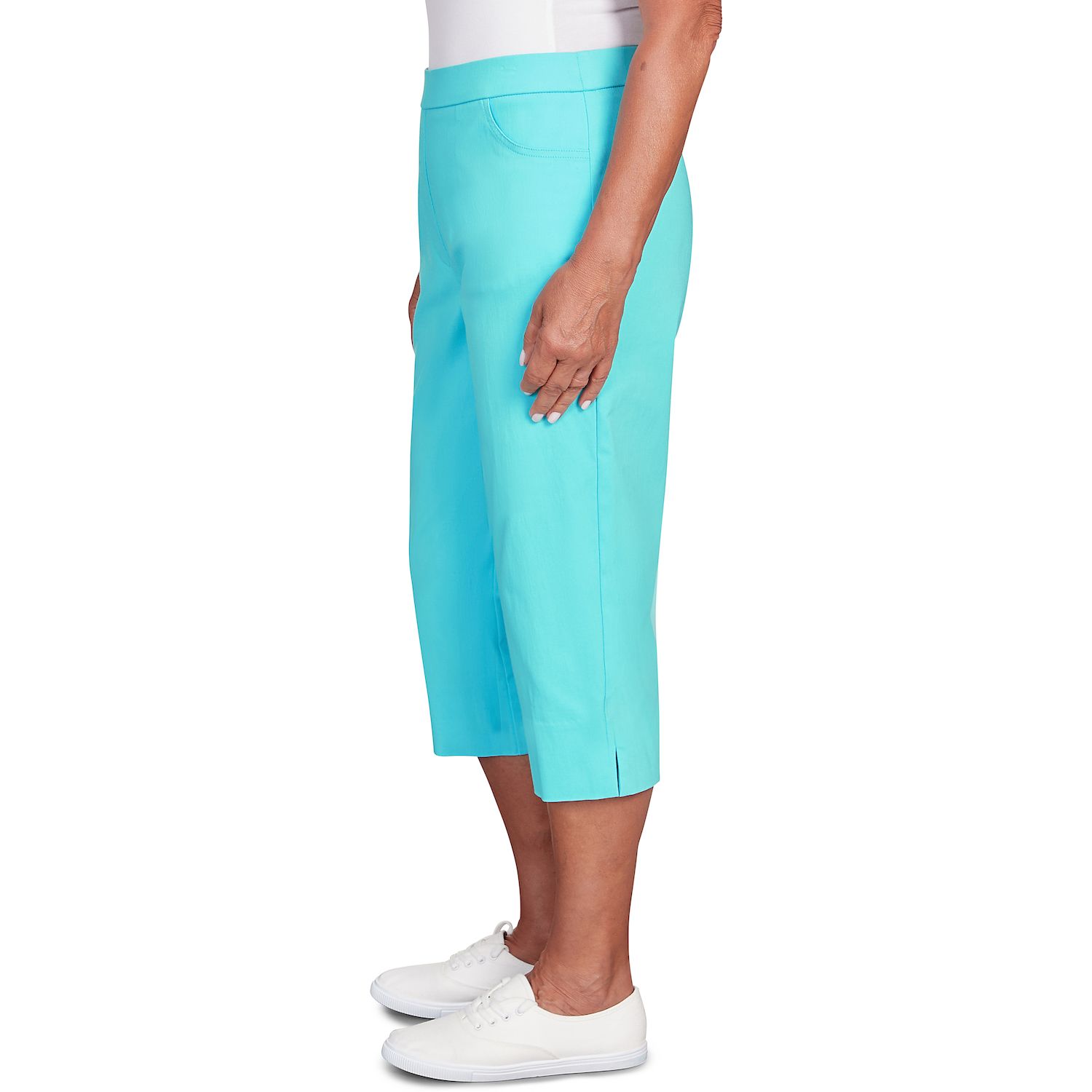 alfred dunner petite capri pants