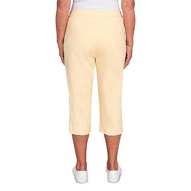 Petite Alfred Dunner Allure Capri Pants