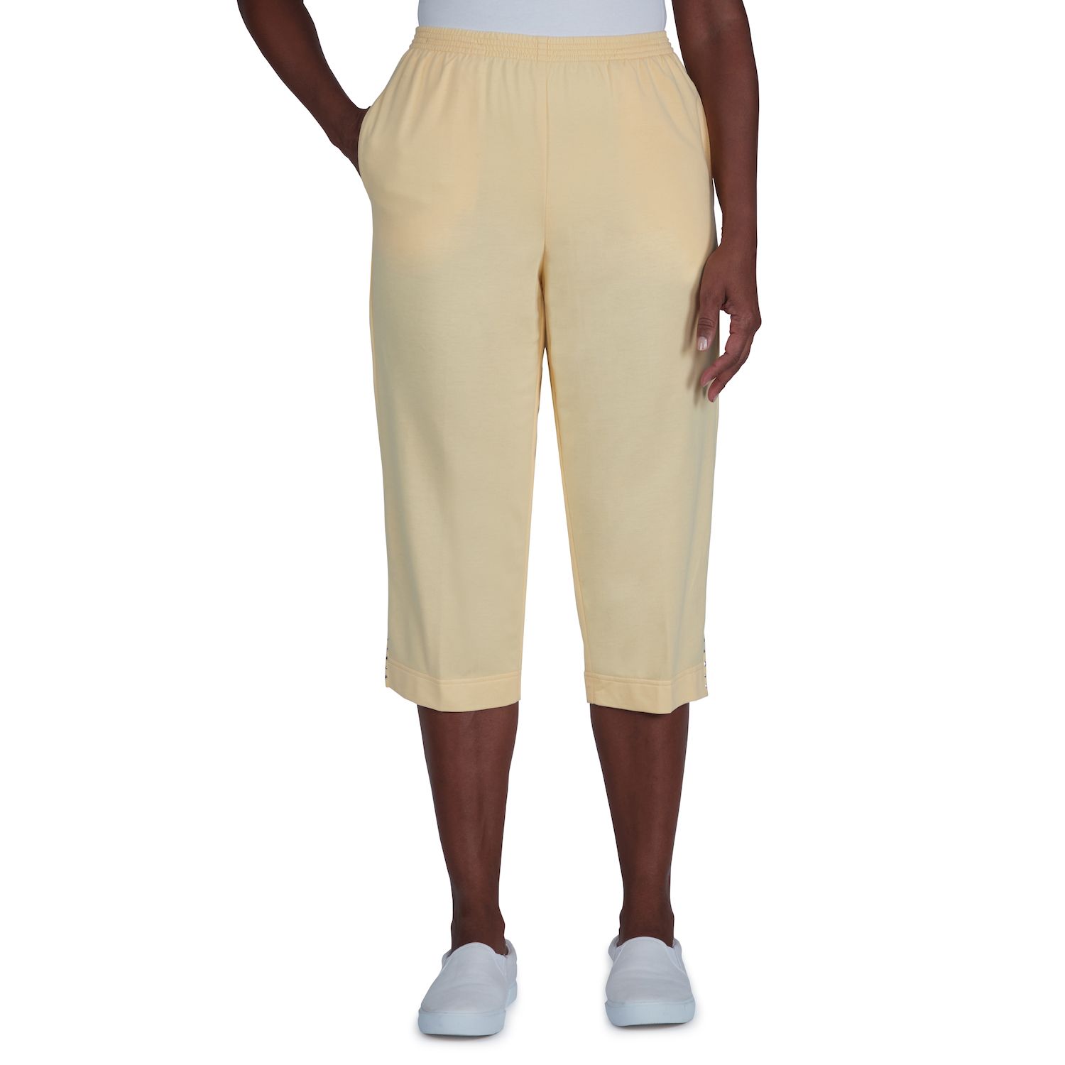 kohls womens petite capri pants