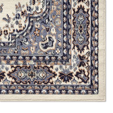 Home Dynamix Ariana Ksara Traditional Medallion 3-Piece Area Rug