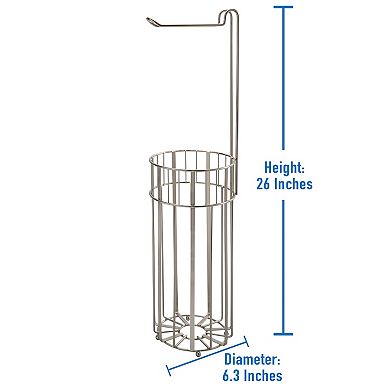 Laura Ashley Aristo Toilet Paper Reserve & Dispenser