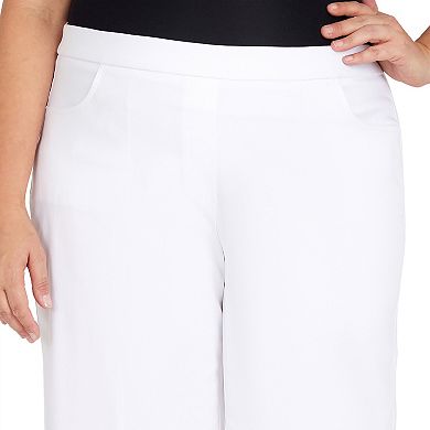 Plus Alfred Dunner Allure Capri Pants