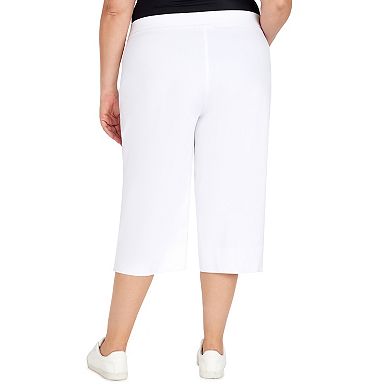 Plus Alfred Dunner Allure Capri Pants