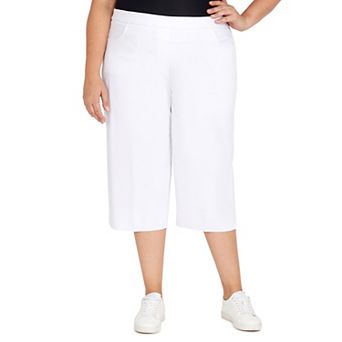 Plus Alfred Dunner Allure Capri Pants