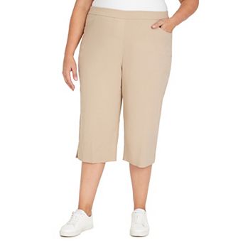 Plus Alfred Dunner Allure Capri Pants