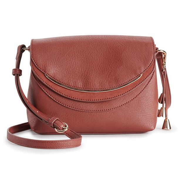 Lauren leather crossbody outlet bag