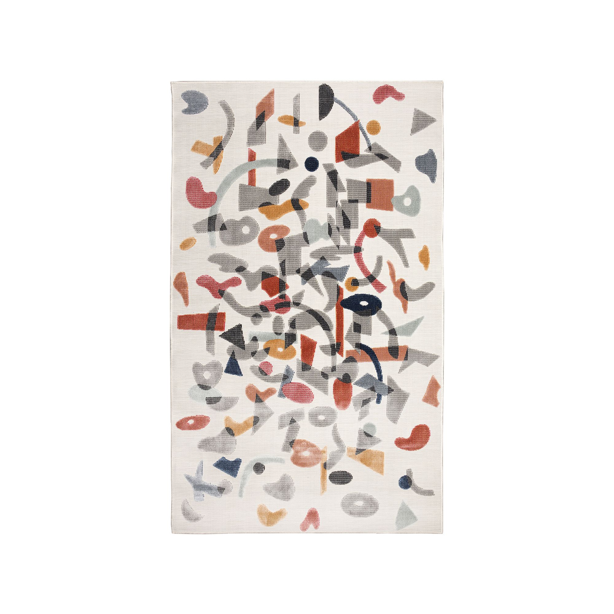 Liora Manne Canyon Mobile Indoor/Outdoor Rug, Ivory