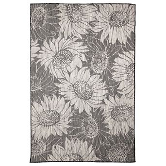 Liora Manne Carmel Sunflower Field Indoor/Outdoor Rug
