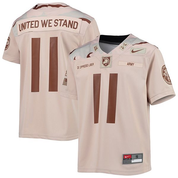 Youth Nike Tan Army Black Knights Untouchable Replica Football Jersey
