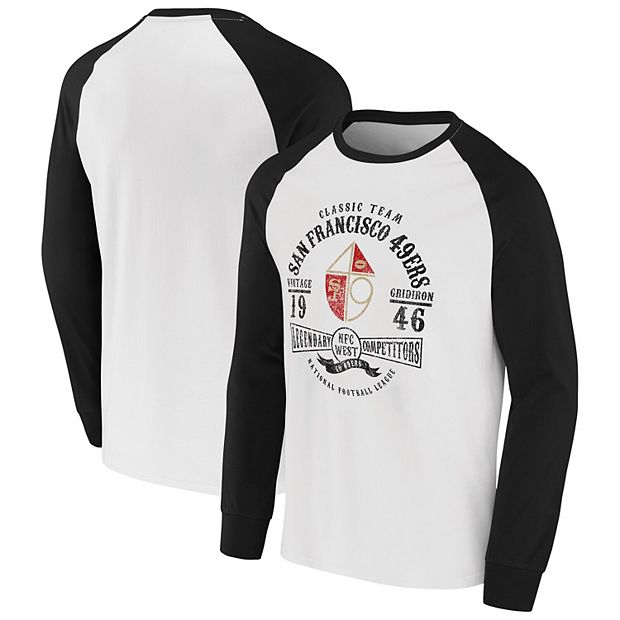 Officially Licensed NFL San Francisco 49ers Women's Raglan Top