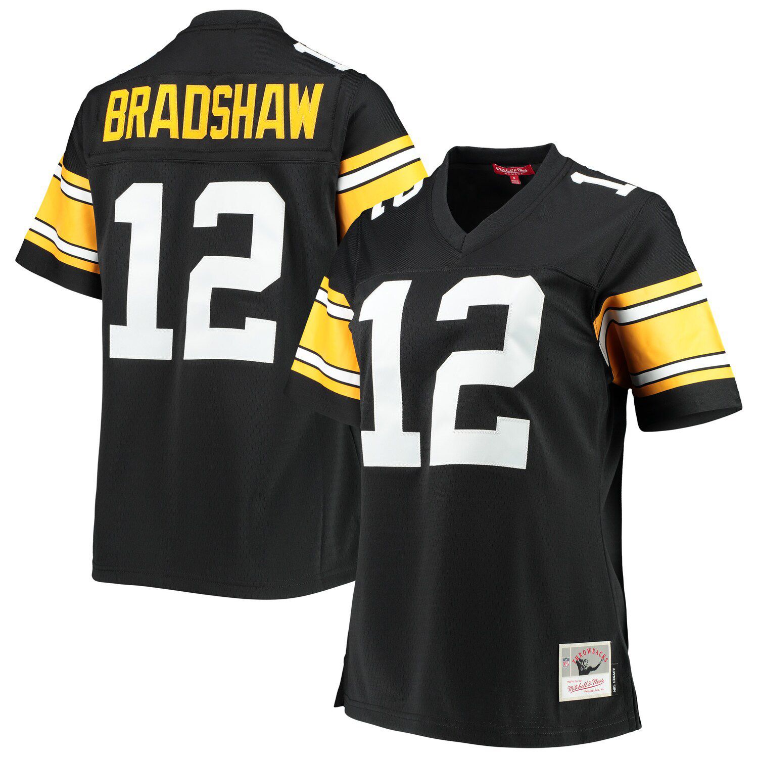 Terry Bradshaw 1975 Authentic Jersey Pittsburgh Steelers Mitchell & Ness  Nostalgia Co.