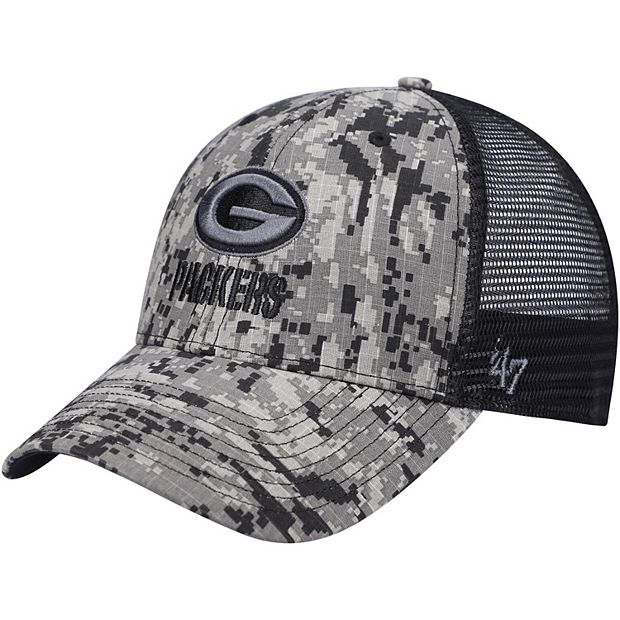 47 Brand / Men's Green Bay Packers Grey Adjustable Trucker Hat