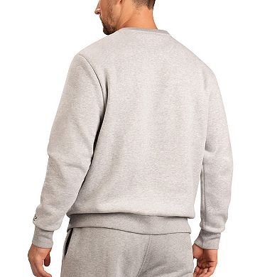 Men's Starter Gray New Orleans Saints Locker Room Throwback End Zone Pullover Sweatshirt