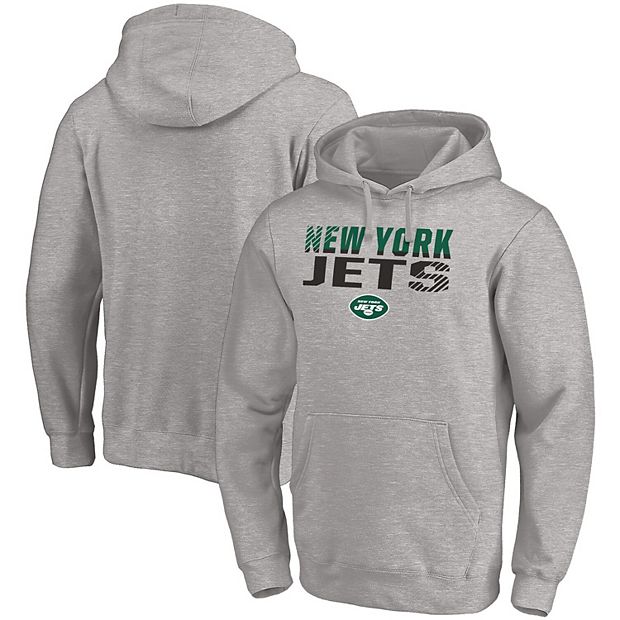 New York Jets Mens Zip Up Hoodie Sweatshirt Casual Hooded Jacket