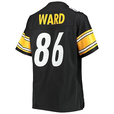 Women's Mitchell & Ness Hines Ward Black Pittsburgh Steelers Legacy Replica Player Jersey