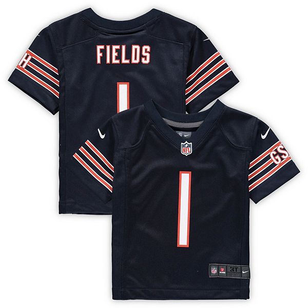 Chicago Bears Nike Home Game Team Colour Jersey - Navy - Justin Fields -  Womens