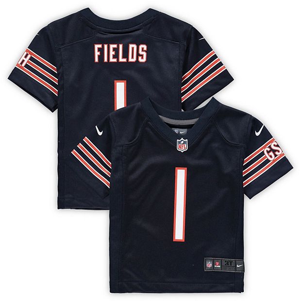 Dick's Sporting Goods Nike Youth Chicago Bears Justin Fields #1 Navy Game  Jersey