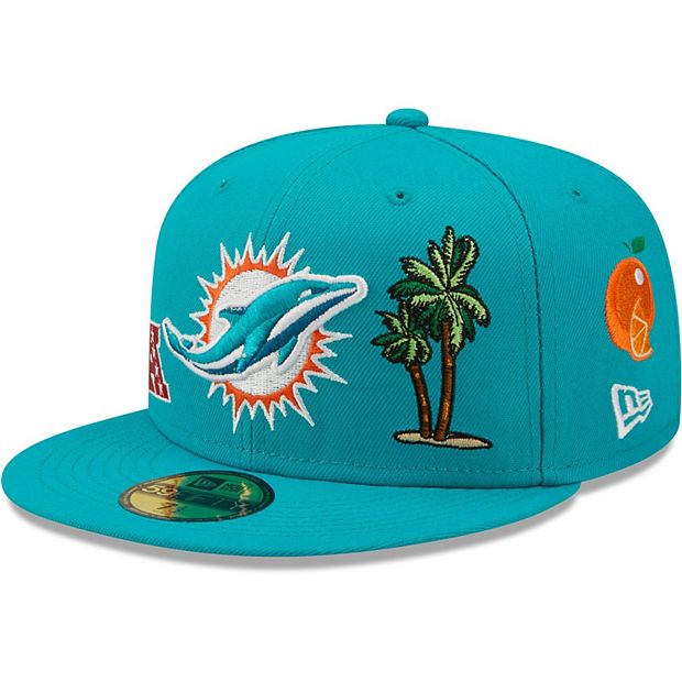 Women's New Era Aqua Miami Dolphins Cheer 9FORTY Adjustable Hat