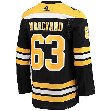 Men's adidas Brad Marchand Black Boston Bruins Home Primegreen Authentic Pro Player Jersey