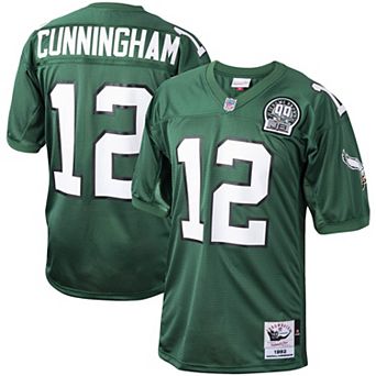 Men's Mitchell & Ness Randall Cunningham Green Philadelphia Eagles 1992 Authentic Throwback Retired Player Jersey