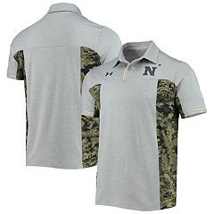 Men's Under Armour Heathered Royal Chicago Cubs Charged Tri-Blend  Performance Polo