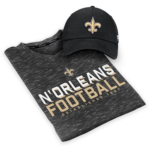 New Orleans Saints Fanatics Branded Home Stretch Team T-Shirt - Black