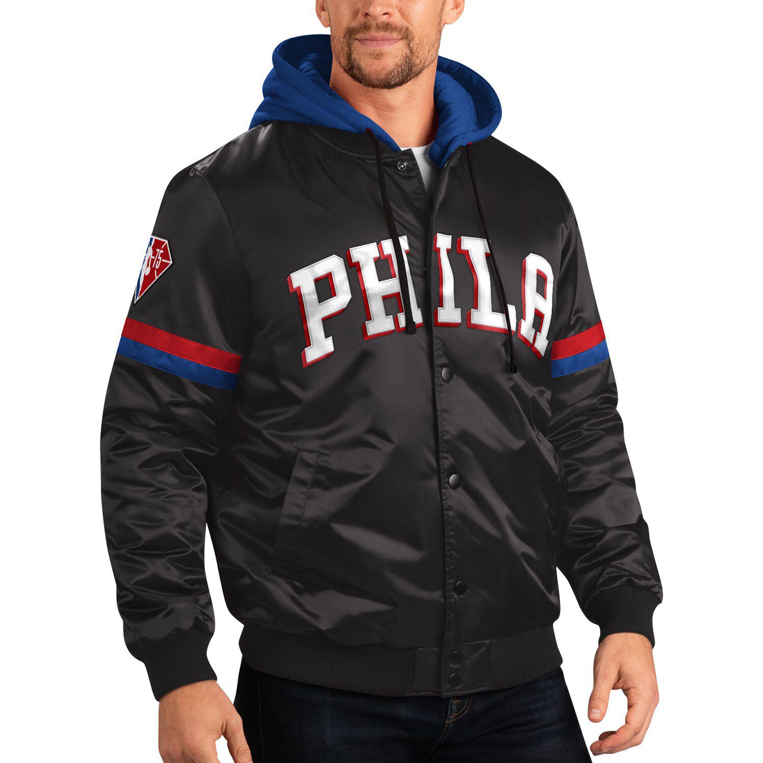 76ers varsity jacket