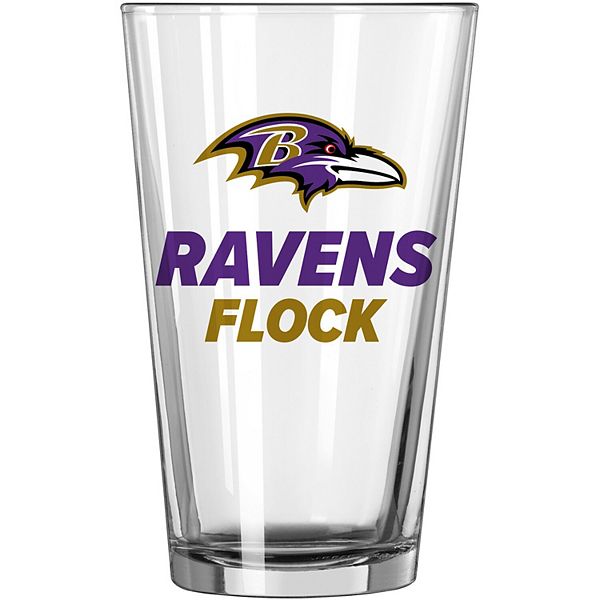 Baltimore Ravens 16oz. Team Slogan Pint Glass