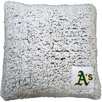 Oakland Athletics 16'' x 16'' Frosty Sherpa Pillow