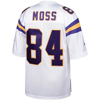 Men's Mitchell & Ness Randy Moss White Minnesota Vikings 2000 Authentic ...