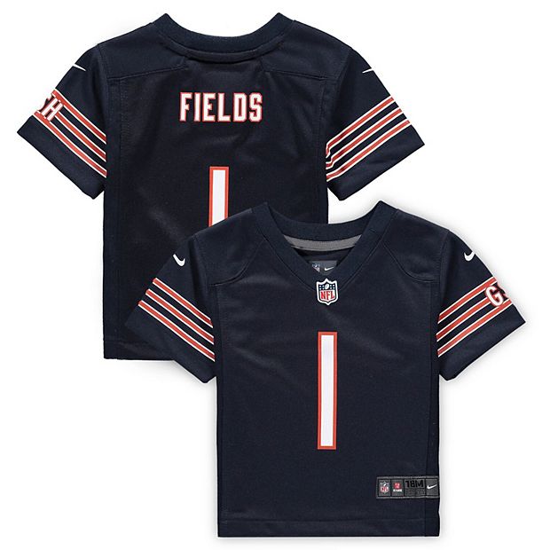 Infant Nike Justin Fields Navy Chicago Bears Game Jersey