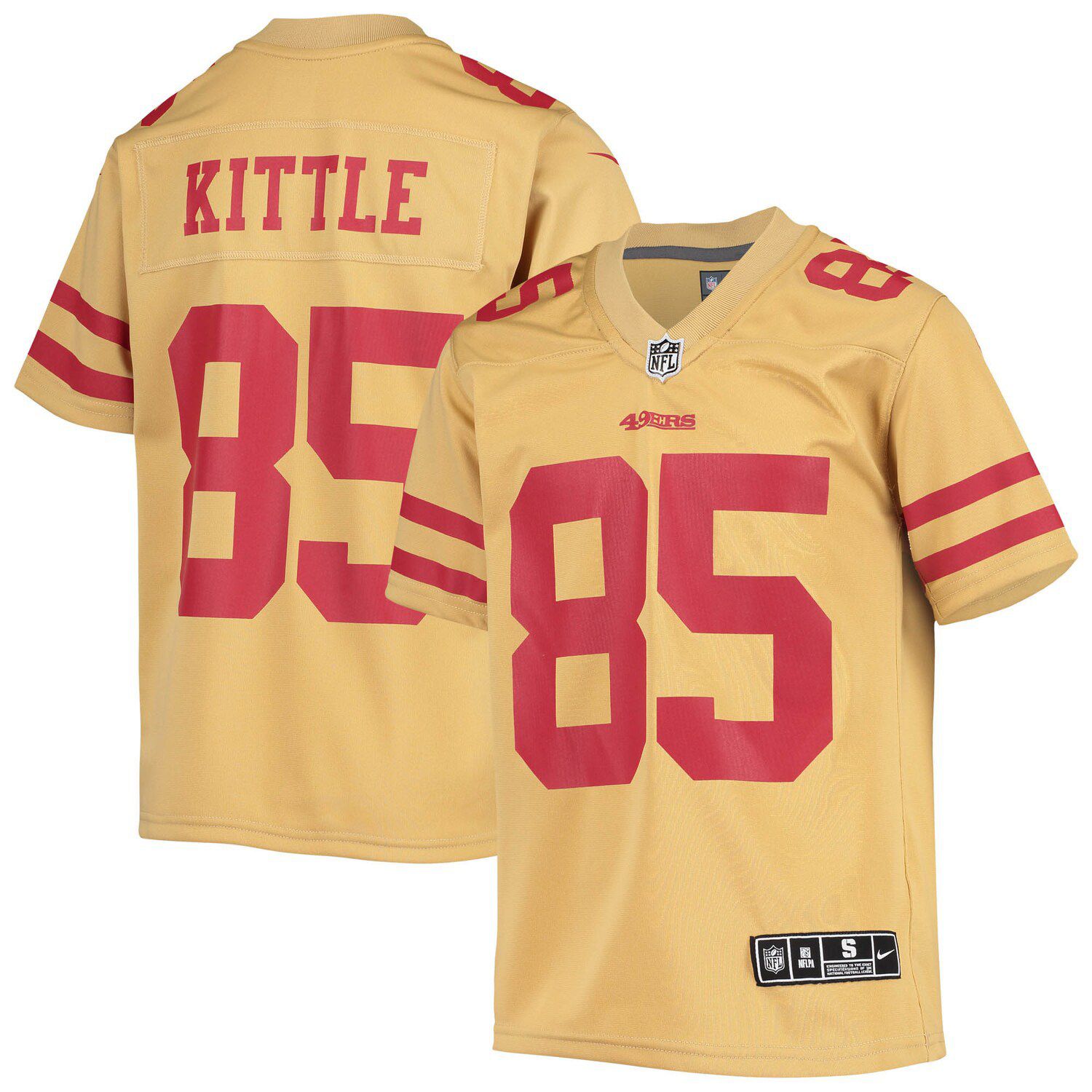 Mens 49ers George Kittle Alternate Alternate Limited Jersey 75th Anniversary  2XL