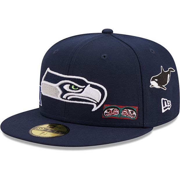 New Era, Accessories, New Era Seattle Seahawks Fitted Hat Size 7 4