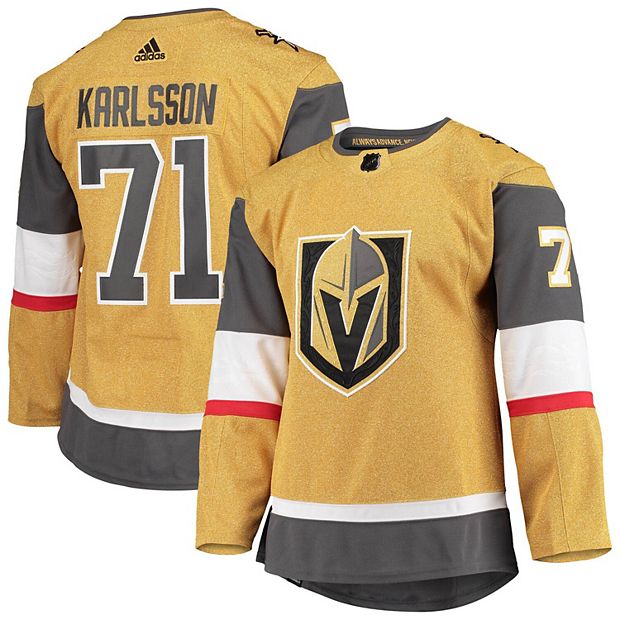William Karlsson Vegas Golden Knights Autographed Black Adidas Authentic  Jersey with Wild Bill Inscription