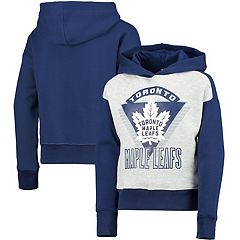 Men's Toronto Maple Leafs adidas Heathered Gray Fashion Full-Zip Hoodie