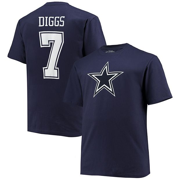 Men's Fanatics Branded Trevon Diggs Navy Dallas Cowboys Big & Tall