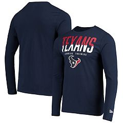 Men's Nike Navy Houston Texans Lockup Essential T-Shirt Size: Extra Large