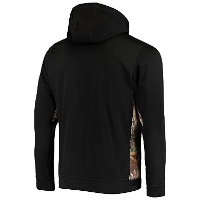 Men's Dunbrooke Black/Realtree Camo San Francisco 49ers Decoy Tech Fleece Full-Zip Hoodie