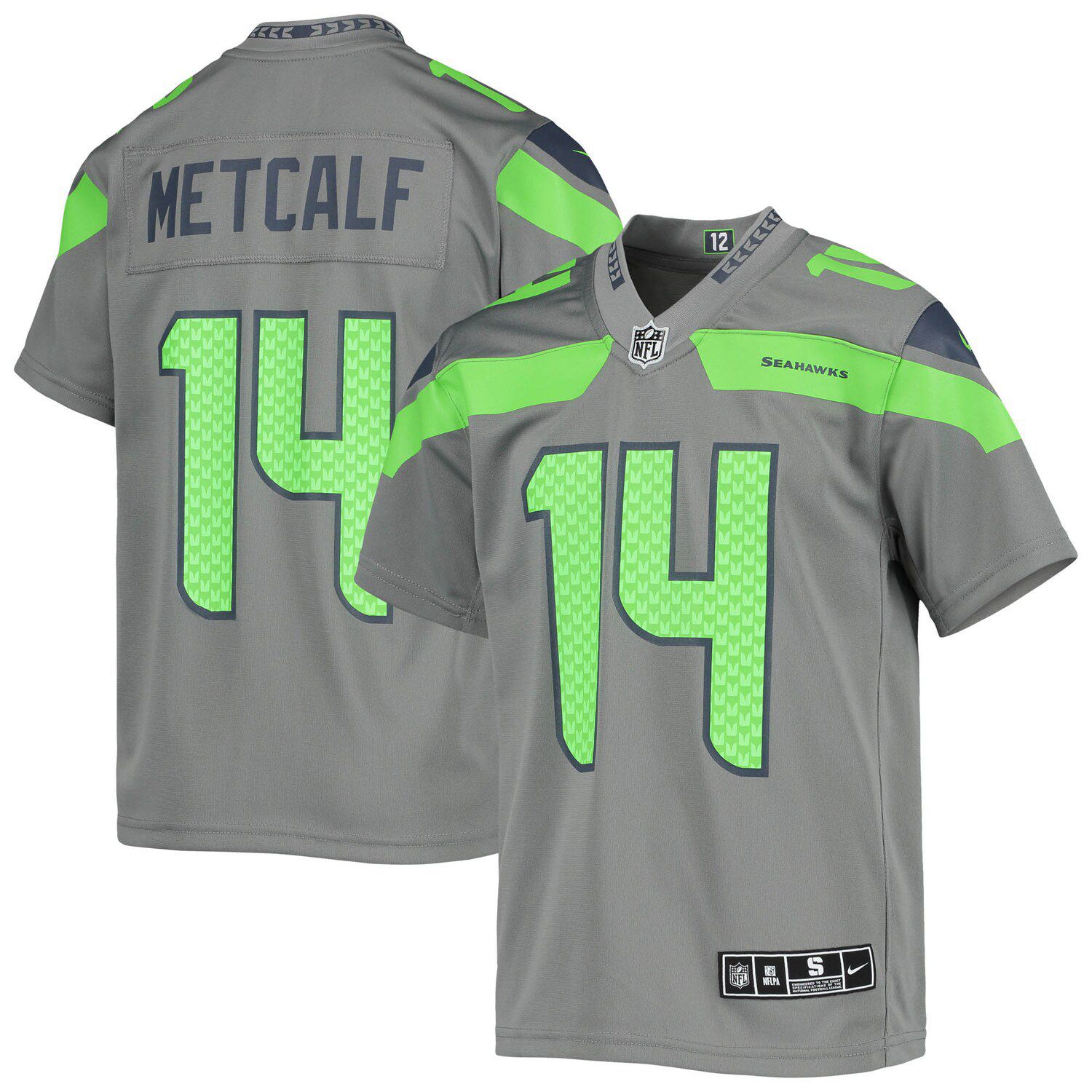 Men's Nike Dk Metcalf Royal Seattle Seahawks Vapor F.U.S.E. Limited Jersey Size: 3XL