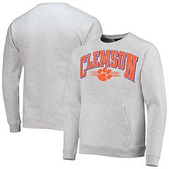 League Collegiate Wear Men's Heathered Gray Louisville Cardinals  Upperclassman Pocket Pullover Sweatshirt