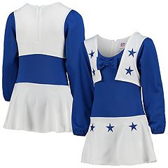 Dallas Cowboys Girls Infant Heart to Heart Jersey Tri-Blend Dress