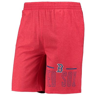 Men's Concepts Sport Red/Navy Boston Red Sox Meter T-Shirt and Shorts Sleep Set