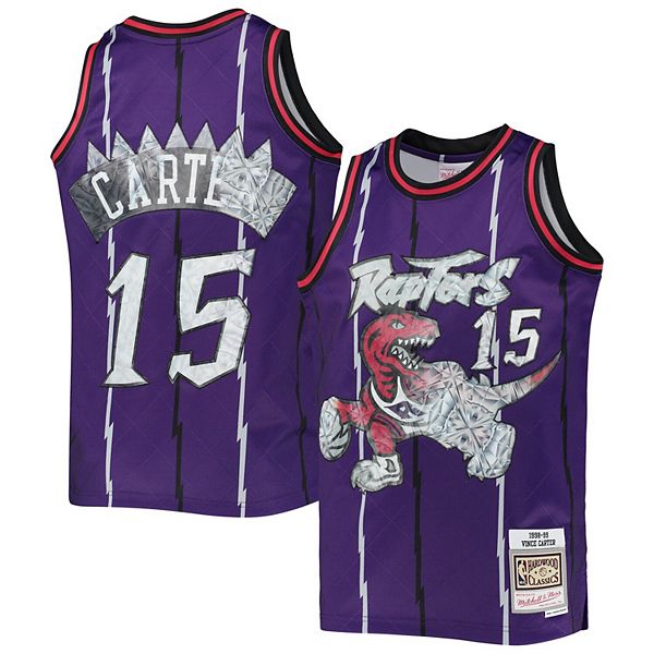 2022-23 NBA Hoops Tribute Base Purple #300 Vince Carter - Toronto Raptors