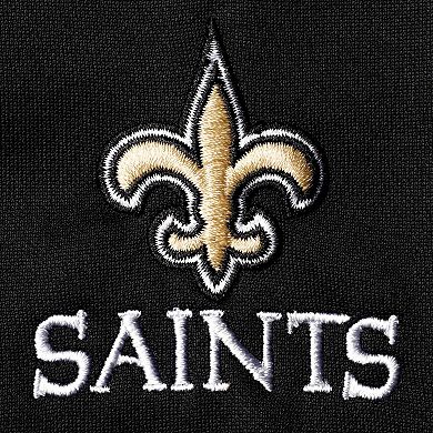 Men's Dunbrooke Black/Gray New Orleans Saints Apprentice Full-Zip Hoodie
